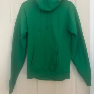 Hanes Men's Vibrant Green Hoodie